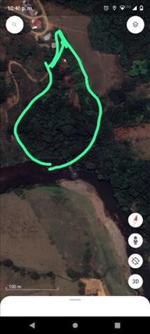 Lote en Las Juntas de Pacuar in Platanares, Pérez Zeledón, San José — ₡ 75 000 000