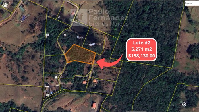 Se Venden 3 Quintas - Las Musas, San Ramón ($30,00/m2) in Alfaro, San Ramón, Alajuela — $147,500 - Photo 2 of 6