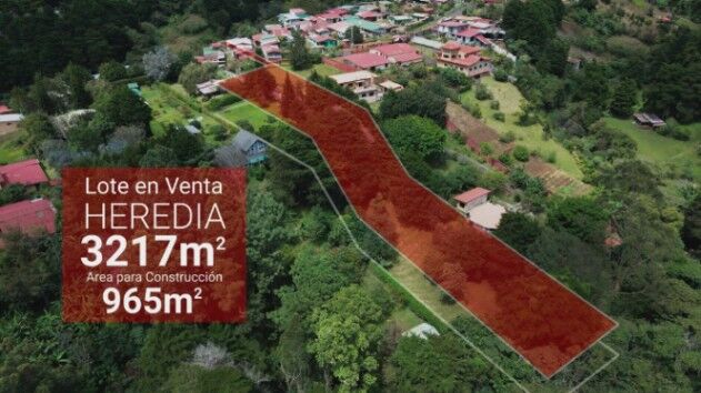 Venta de Lote en San Rafael, Heredia. RAH 25-608 in Concepción, San Rafael, Heredia — $395,000