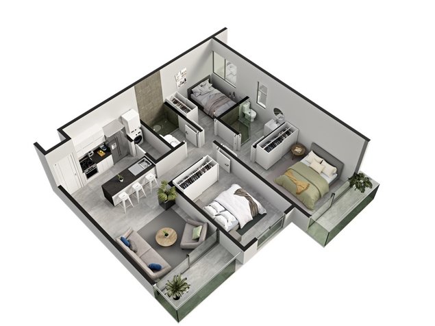 VENTA DE APARTAMENTO, SAN JOSE, ROHRMOSER. in Pavas, San José — $307,000 - Photo 3 of 15