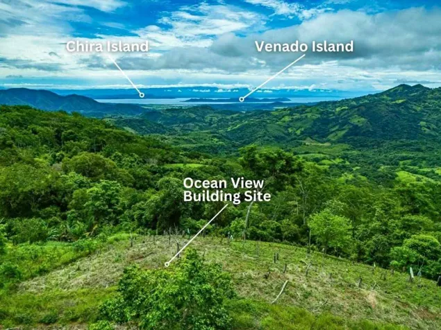 Hermoso Terreno con Vista al Mar in Huacas, Hojancha, Guanacaste — ₡ 106 000 000