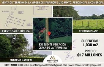 Terreno en Venta en La Virgen Sarapiquí in La Virgen, Sarapiquí, Heredia — 17 000 000 ₡ - Photo 3 of 3