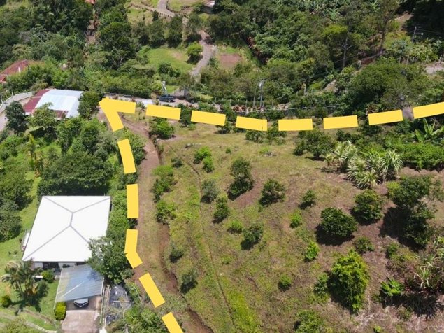 Amplio Terreno con vistas panorámicas en Navarro, Cartago in Dulce Nombre, Cartago — ₡ 41 500 000