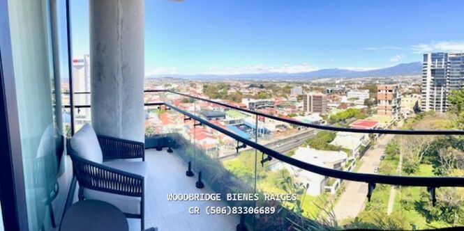 $453.000 CR Rohrmoser apartamento nuevo en venta amueblado en Mata Redonda, San José — $453,000