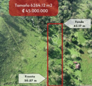 Se Vende Lote en La Abundancia, Ciudad Quesada.  in La Fortuna, San Carlos, Alajuela — ₡ 45 000 000