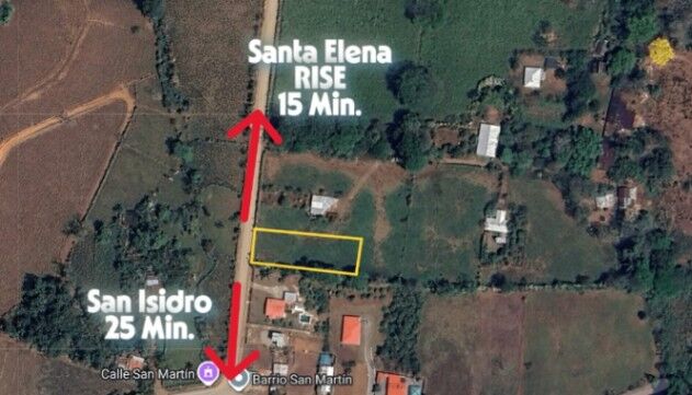VENTA DE LOTE PLANO LISTO PARA CONSTRUIR EN PEÑAS BLANCAS in Daniel Flores, Pérez Zeledón, San José — $41,600
