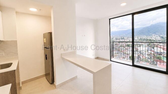 Alquiler apartamento para estrenar con vista y parqueo techado #26-2107 GS en San Sebastián, San José — $1,305