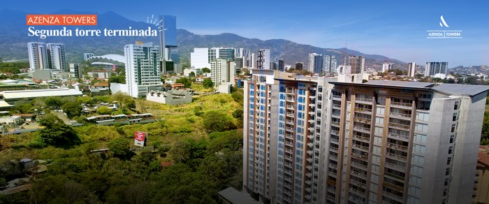 Apartamentos en Azenza Towers La Uruca en Uruca, San José — $1,125 - Foto 2 de 8