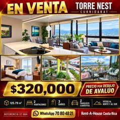 Venta de Hermoso Apartamento de Lujo en Granadilla Curridabat 27-864