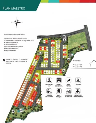 Terreno con permisos para desarrollar Condominios in San José, Alajuela — $3,800,000