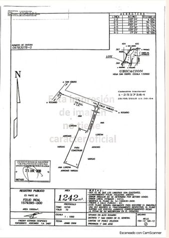 INVERSIÓN SEGURA: LOTES CERCA DE COLEGIOS Y SERVICIOS in San Isidro De El General, Pérez Zeledón, San José — $25,000