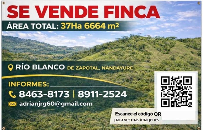 Hermosa finca ubicada en una comunidad rural, alejada del ruido pero cercana a servicios y playas. in Zapotal, Nandayure, Guanacaste — ₡ 131 600 000
