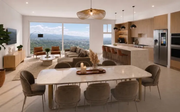 PREVENTA DE CASAS LUXURY, ESCAZÚ, ALTO DE LAS PALOMAS en San Antonio, Escazú, San José — $695,000 - Foto 2 de 13