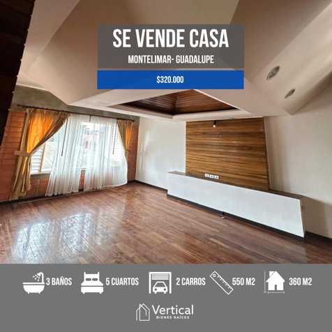 Casa en  Venta Montelimar ,Guadalupe in Guadalupe, Goicoechea, San José — $320,000