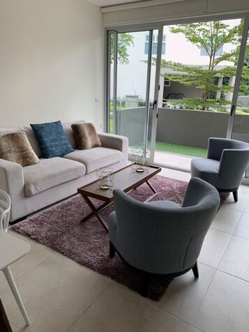 VENTA DE APARTAMENTO, SANTA ANA, POZOS, LINDORA, CONDOMINIO KUORA in Pozos, Santa Ana, San José — $215,000