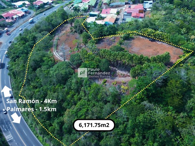 Propiedad Comercial-Residencial Con Vistas - La Cima, San Ramón en San Isidro, San Ramón, Alajuela — ₡ 154 293 750