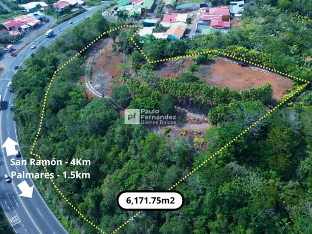 Propiedad Comercial-Residencial Con Vistas - La Cima, San Ramón en San Isidro, San Ramón, Alajuela — ₡ 154 293 750