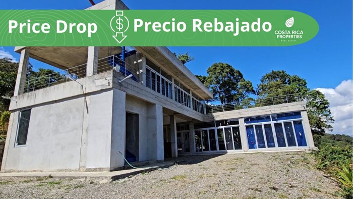 Casa en venta en Orosi, Cartago con increíbles vistas en Orosi, Paraíso, Cartago — $395,000