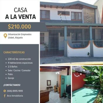 Casa en Venta Alajuela, Alajuela, Alajuela