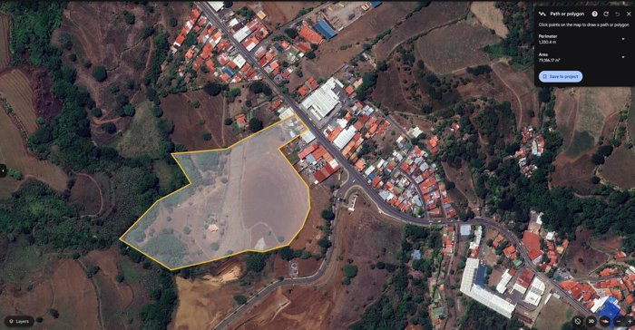 LAND FOR SALE – STRATEGIC LOCATION IN GRECIA, COSTA RICA en Grecia, Alajuela — $2,380,000