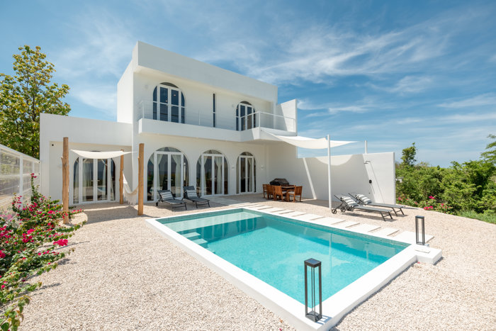 Architectural Mediterranean Ocean View Villa in Marbella, Guanacaste en Santa Cruz, Guanacaste — $1,400,000