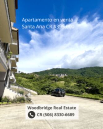 CR Santa ana apartamento en venta $395.000 / super vista! in Santa Ana, San José — $395,000