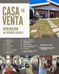 Hermosa Casa de Habitación en Fraijanes de Alajuela