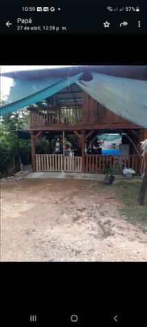 se vende o se resibe quinta con 4 cabañas y piscina,naciente y estanque de tilapias. in San Pedro, Pérez Zeledón, San José — ₡ 85 000 000