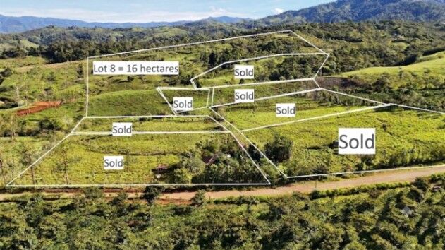 VENTA DE MACRO-PROPIEDAD DE 16 HA EN SANTA ELENA HILLS, PEREZ ZELEDON: LA JOYA DE LA CORONA in San Isidro De El General, Pérez Zeledón, San José — $1,200,000