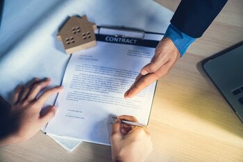 Legal consequences of omissions in signed contracts