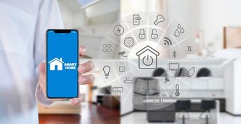Enhance your home buying experience with smart home technology. · Home