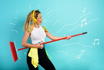Reinvent cleaning with music and movement in your home. · Home