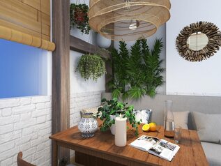 Transform your balcony into a gathering spot for the family. · Home